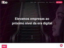 Tablet Screenshot of illbe.com.br